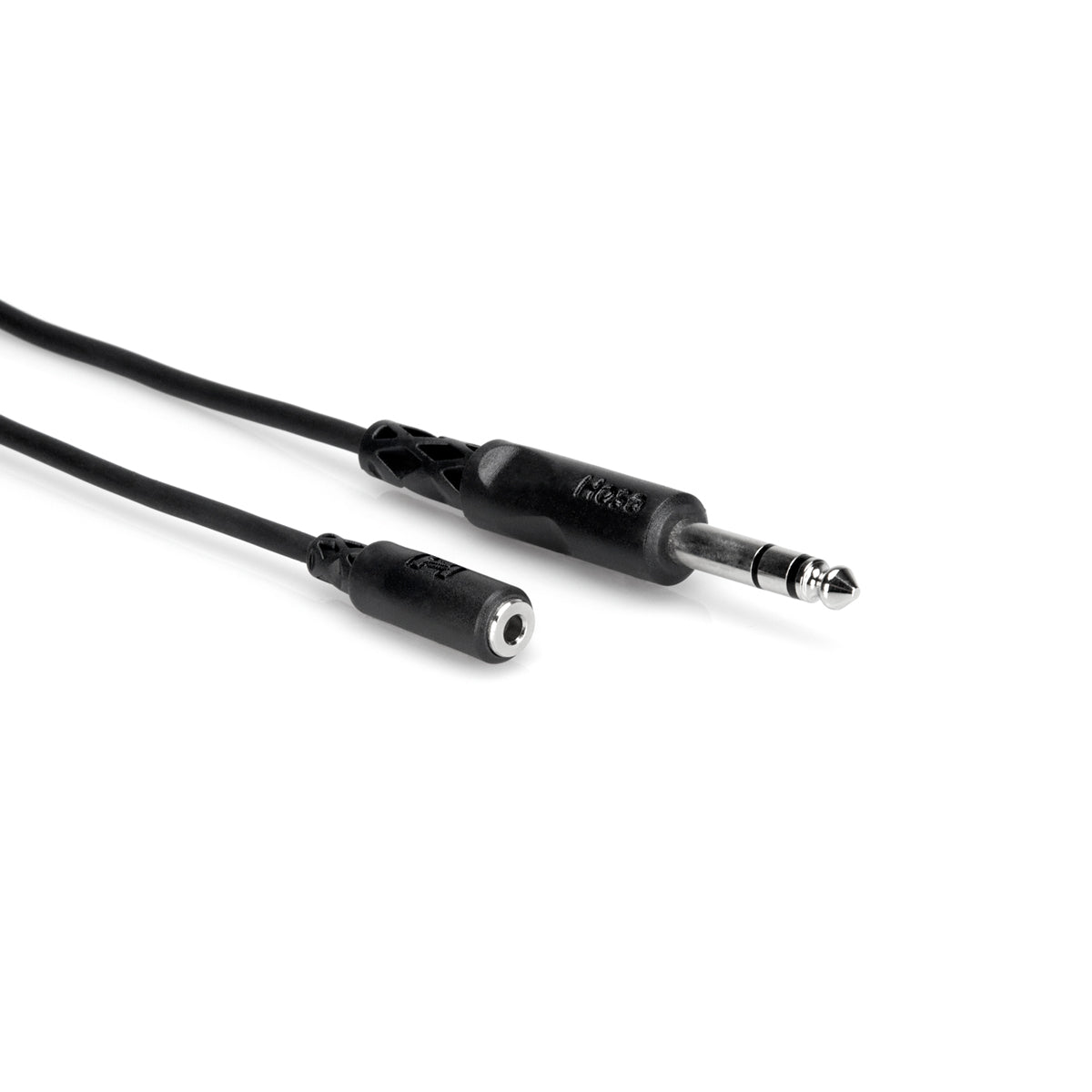 Hosa Headphone Adapter Extension Cable, 3.5mm TRS to 1/4in TRS, 25ft - Bananas at Large®