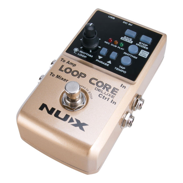 NUX Loop Core Deluxe Looper with Drum Machine