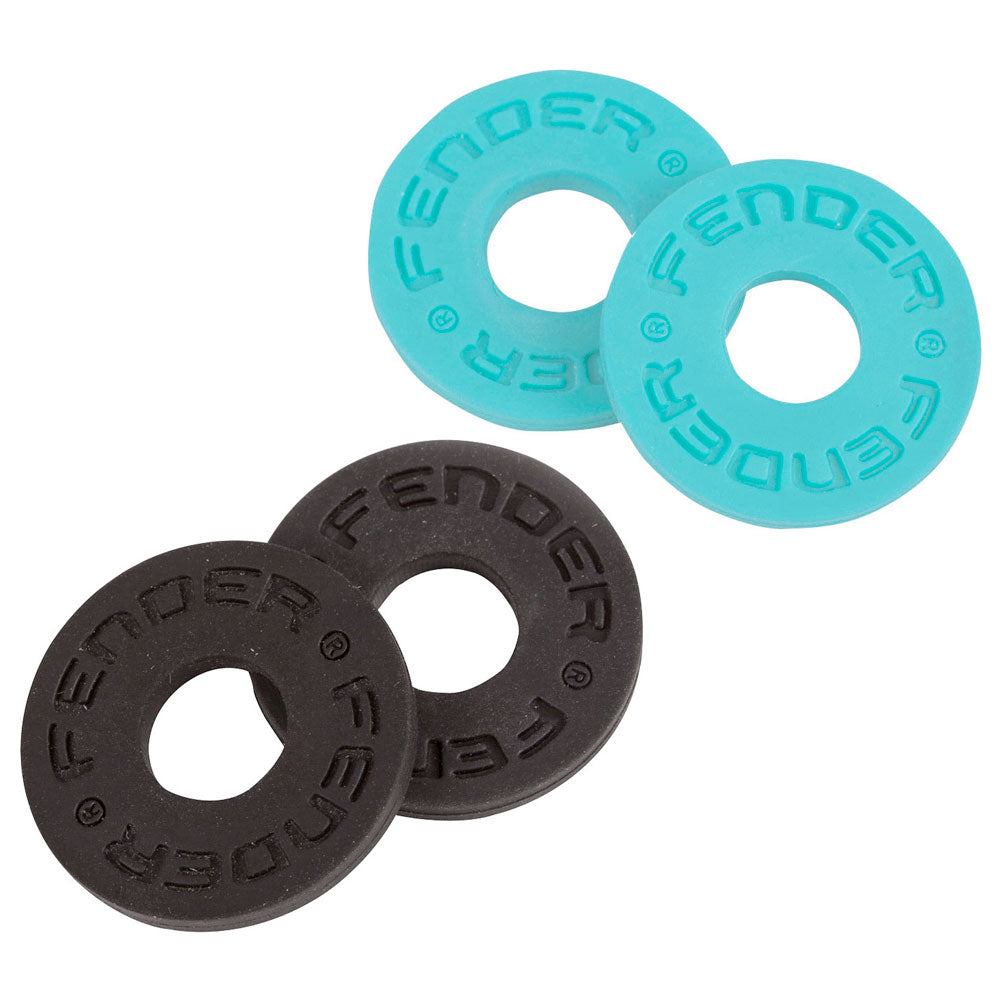 Fender Strap Blocks - Black and Daphne Blue (4 Pack) - Bananas at Large®