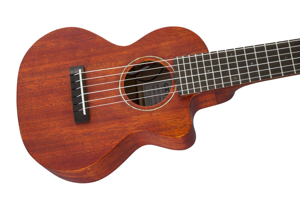 Gretsch G9126 A.C.E. Guitar-Ukulele, Acoustic-Cutaway-Electric with Gig Bag - Honey Mahogany Stain