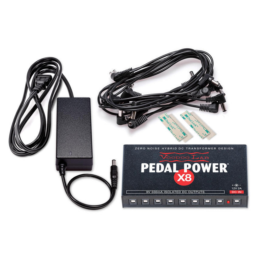 Voodoo Lab Pedal Power X8 High Current 8-Output Isolated Power Supply