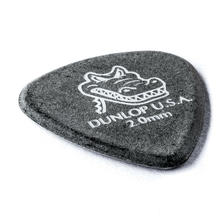 Dunlop Gator Grip Standard Black Guitar Picks 2.0mm (12 Pack) - Bananas at Large®