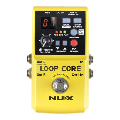 NUX Loop Core Looper with Drum Machine