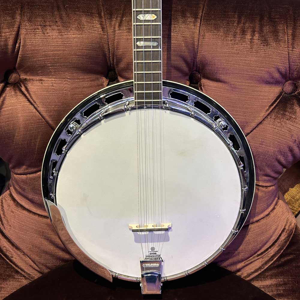 Lida (Iida) Vintage Custom Made 4 String Plectrum Banjo Gibson Style Resonator (Pre-Owned)