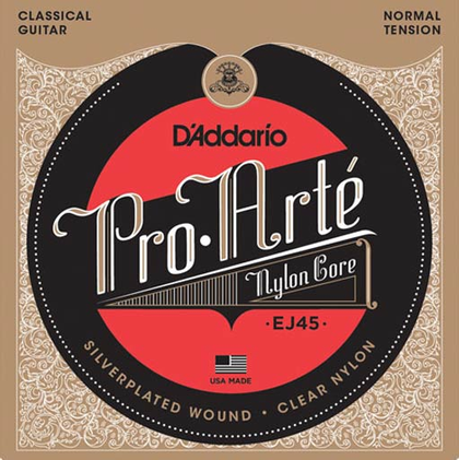 D'Addario EJ45 Pro-Arte Nylon Classical Guitar Strings (Normal Tension) - Bananas At Large®