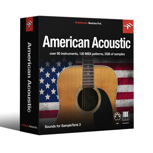 IK Multimedia IN-AMAC-DID-IN ST3 - American Acoustic American Acoustic Library [Download] - Bananas At Large®