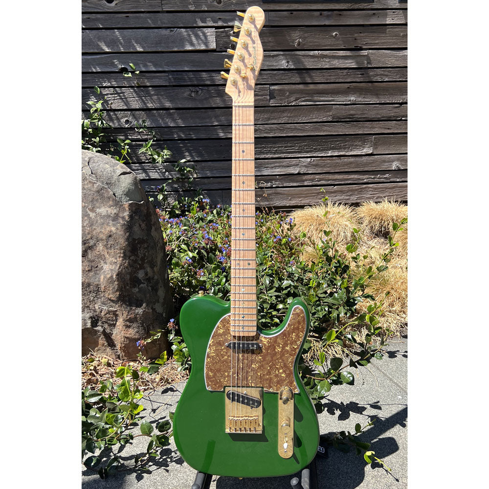 McConnell Turbocaster "Green Meanie" Custom Guitar w/case