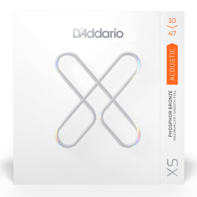 D'Addario XSAPB1047 Acoustic Phosphor Bronze, Extra Light, 10-47 - Bananas at Large®