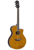Yamaha APX600 Thinline Flamed Maple Acoustic-Electric Guitar - Amber