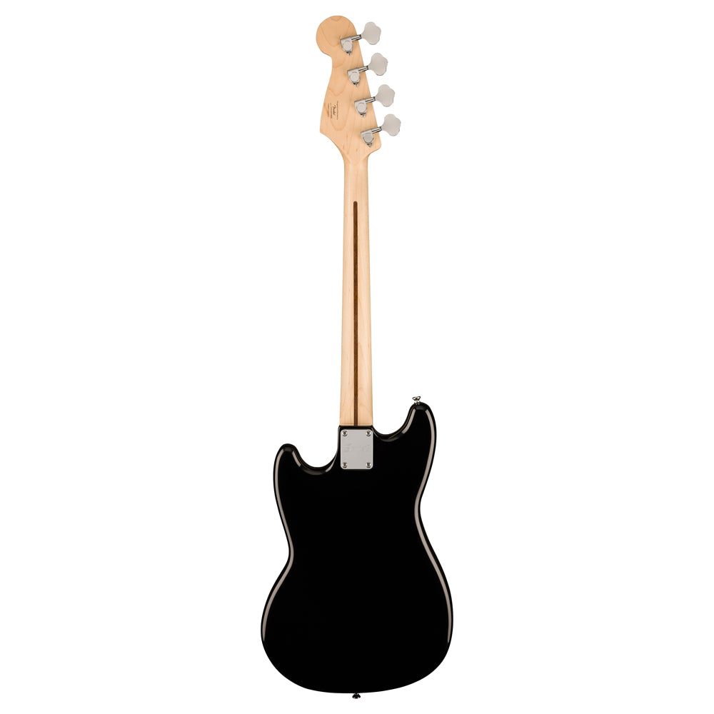 Squier Sonic Bronco Bass - Black with Laurel Fingerboard & White Pickguard