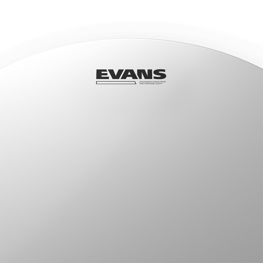 Evans Power Center Reverse Dot Coated Drumhead - 13 in.