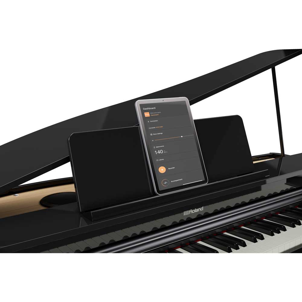 Roland GP-3-PE Compact Grand Digital Piano - Polished Ebony