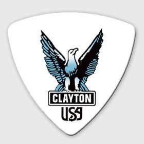 Clayton RT126/12 Acetal Guitar Picks (12 Pack) - Rounded Triangle Shape (1.26mm) - White