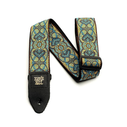 Ernie Ball P04098 Jacquard Design Polypro 2 in. Guitar Strap - Imperial Paisley