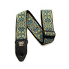 Ernie Ball P04098 Jacquard Design Polypro 2 in. Guitar Strap - Imperial Paisley