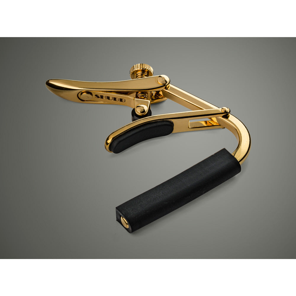 Shubb C1g Royale Steel String Capo - Gold - Bananas at Large®