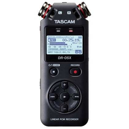 Tascam - DR-05X - Stereo Handheld Audio Recorder and USB Interface