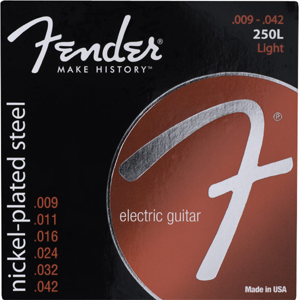 Fender Super 250L Nickel-Plated Steel Electric Strings - Bananas At Large®