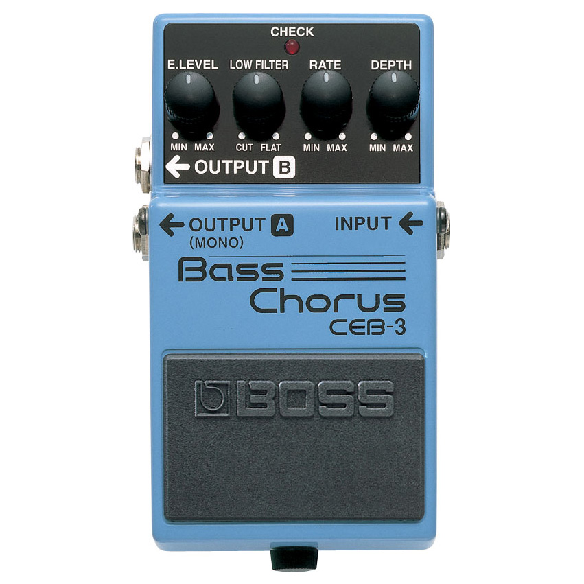 Boss CEB-3 Bass Chorus Pedal - Bananas at Large