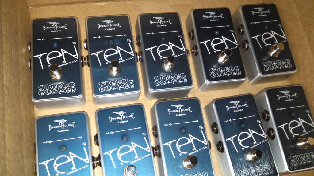 Ten Effects Bananas Exclusive Stereo Buffer - Bananas at Large - 1