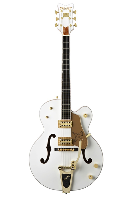 Gretsch G6136T White Falcon Hollow Body Electric Guitar with Bigsby with Case - Bananas At Large®