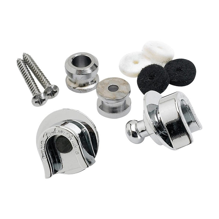 Fender Elite Strap Locks - Chrome - Bananas at Large®