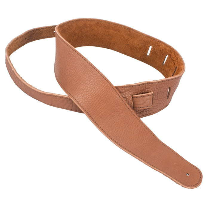 Henry Heller Leather Series 2.5" Wide Strap - Buffalo Brown