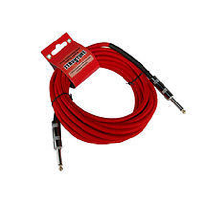 Strukture SC186W 18.6ft Instrument Cable, Woven Red - Bananas at Large