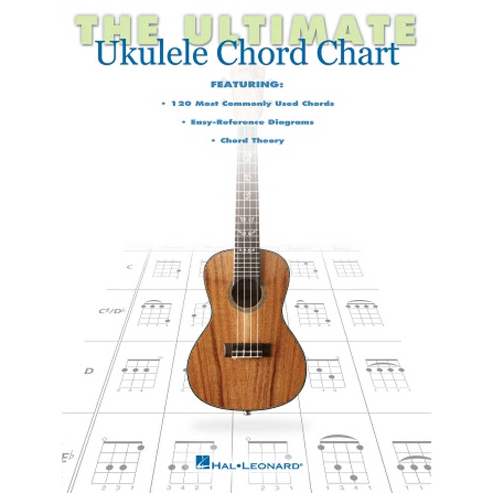 Hal Leonard - HL00102549 - The Ultimate Ukulele Chord Chart - Bananas at Large®