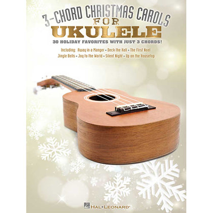 Hal Leonard - 9781476812526 - 3-Chord Christmas Carols for Ukulele