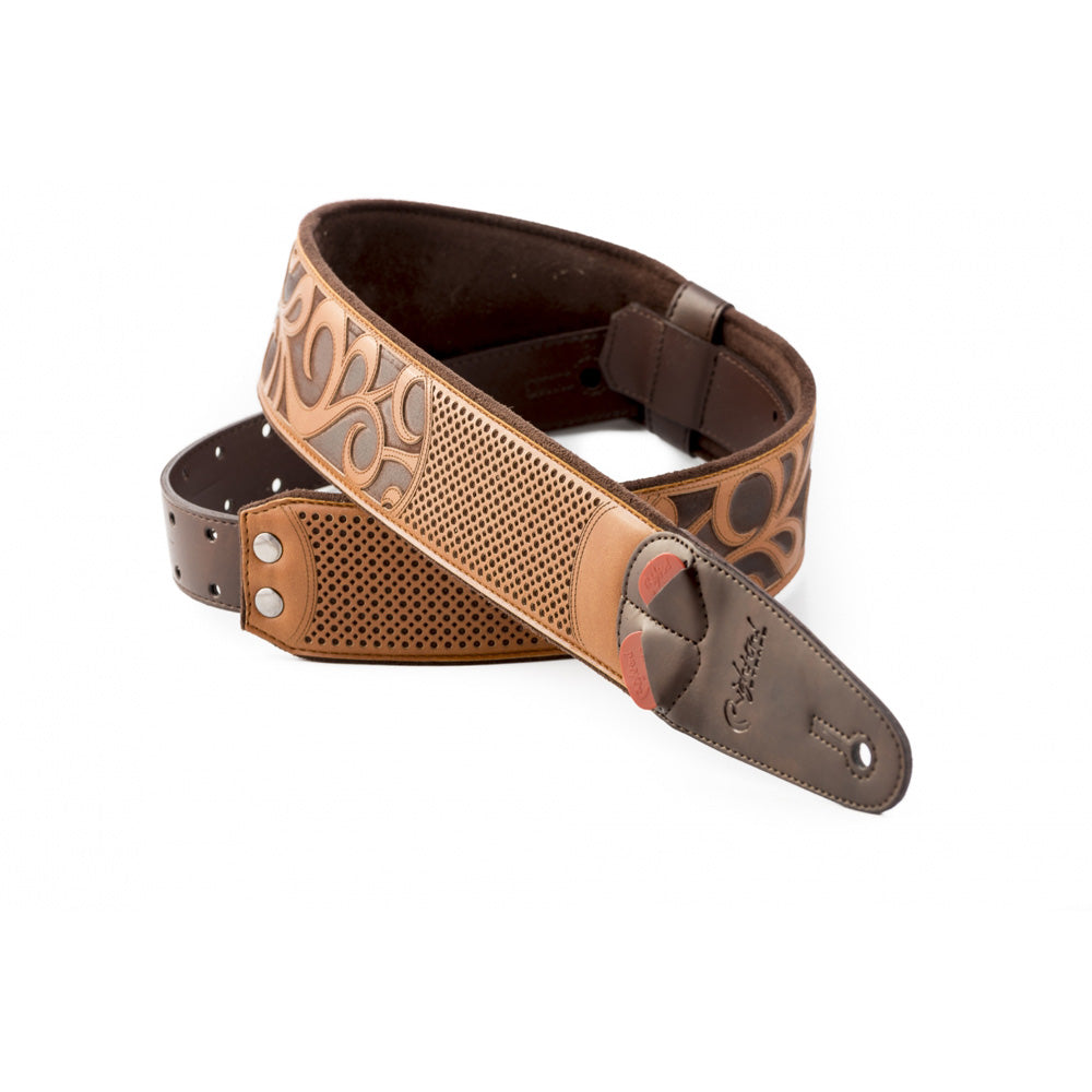 Righton! Go Mojo 2.3 in. Guitar Strap - Nashville Woody