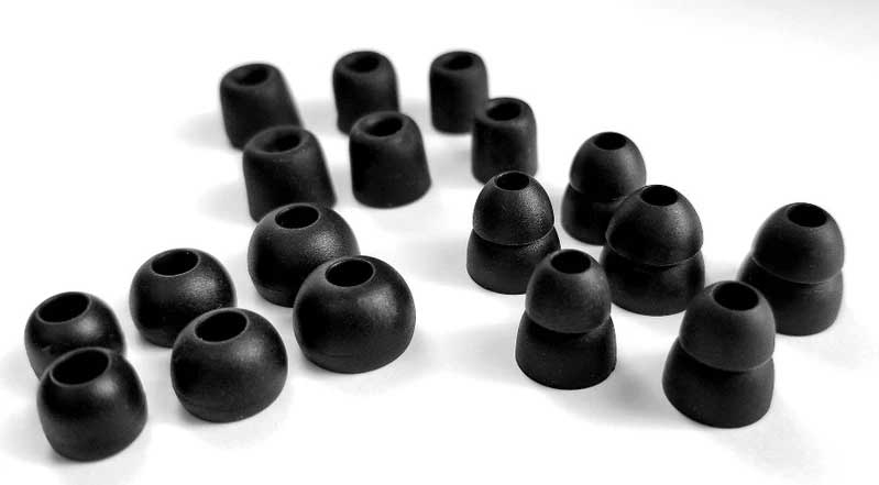 Periodic Audio Hydrogen Alpha - Small Single Flange Silicone Earbud 8 Pack