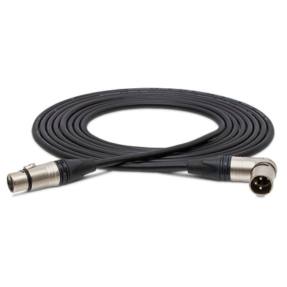Hosa Microphone XLR Cable with Male Right-Angle - 25 ft.