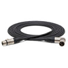 Hosa Microphone XLR Cable with Male Right-Angle - 1.5 ft.