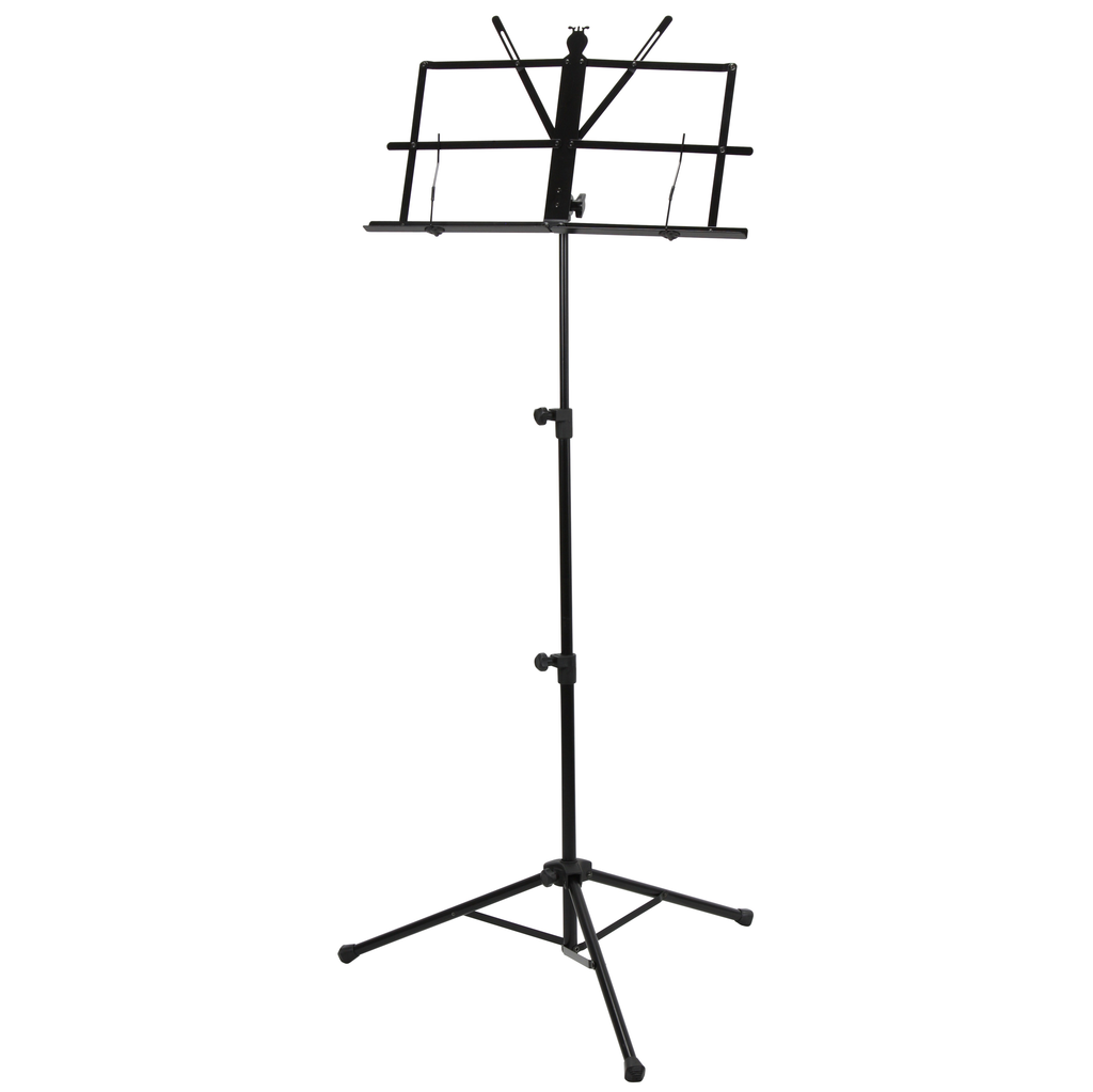 Strukture SMS1X Deluxe 3-Part Adjustable Music Stand with Bag - Black - Bananas at Large®