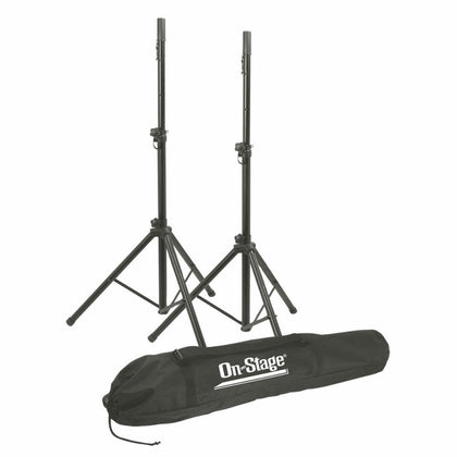 On-Stage SSP7900 All-Aluminum Speaker Stands - 2 Pack with Bag