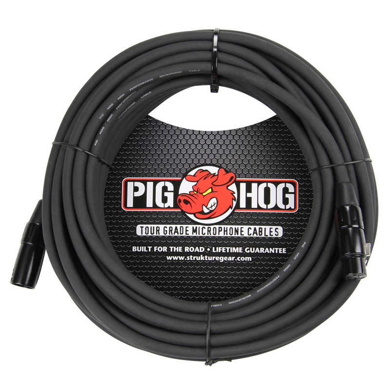 Pig Hog PHM50 8mm Mic Cable 50ft XLR - Bananas at Large