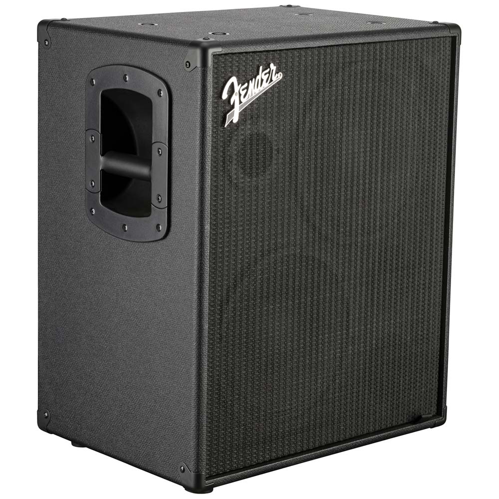 Fender Rumble 210 2x10 700-Watt Bass Cabinet - Black Vinyl, Black Grille