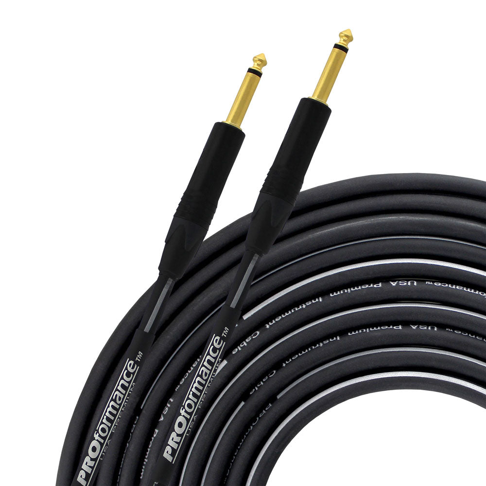 ProFormance USAGTR18 USA Premium Straight to Straight Instrument Cable - 18 ft.