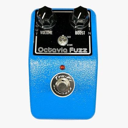 Tru-Fi Octavia Fuzz Guitar Pedal - Blue