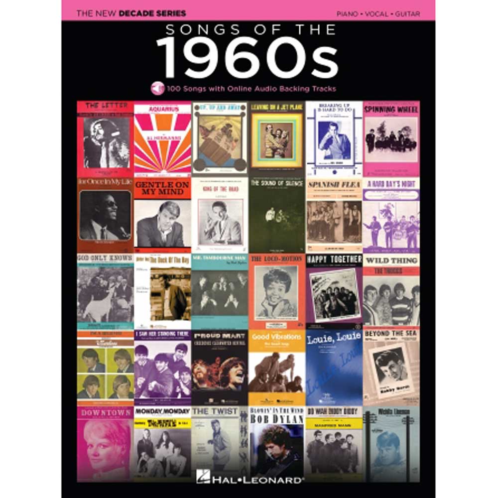 Hal Leonard - HL00137596 - Songs of the 1960s - The New Decade Series - Bananas at Large®