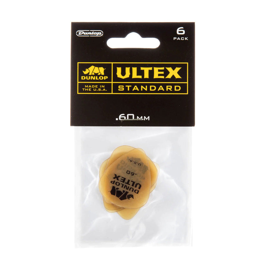 Dunlop Ultex Standard Picks .60mm - 6 Pack