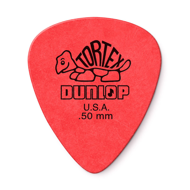 Dunlop Tortex Standard .50 mm 12-Pack Guitar Picks