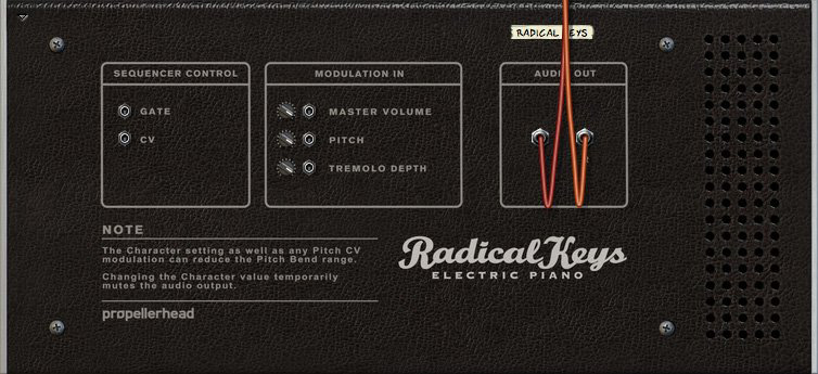 Propellerhead Radical Keys Radical Keys Virtual Keyboard [Download]