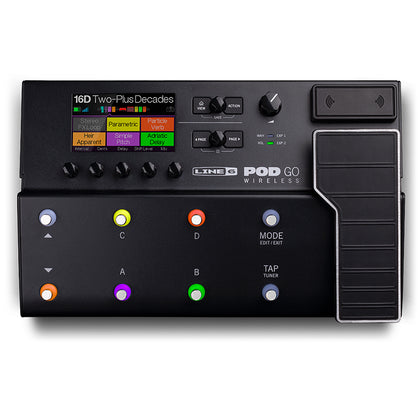 Line 6 POD Go Wireless Guitar Multi-Effects Processor