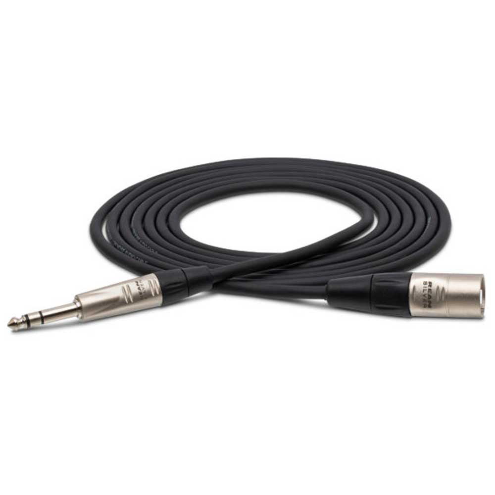 Hosa - HSX-050 - 50 ft Pro Balanced Interconnect Cable - REAN 1/4 in TRS Male to XLR Male - Bananas at Large®
