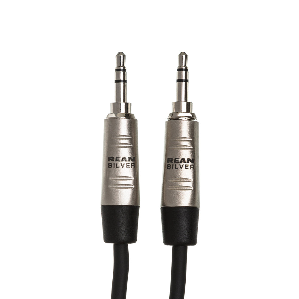 Hosa Pro Stereo Interconnect 15 ft. Cable, REAN 3.5 mm TRS to Same - Bananas at Large®
