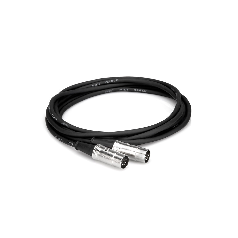 Hosa Pro MIDI Cable Serviceable 5-Pin DIN to Same, 3ft
