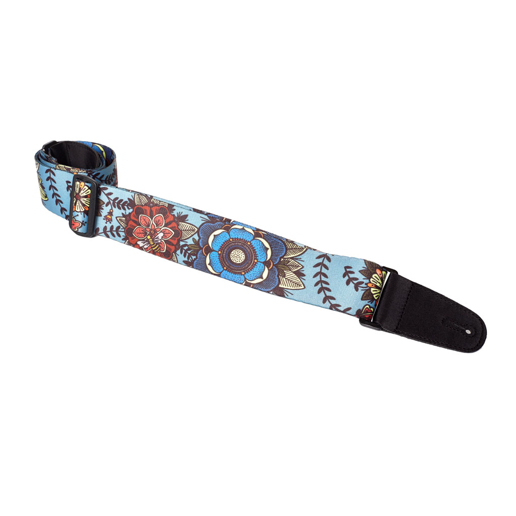 Henry Heller HSUB2-25 2 in. Polyester Sublimation Printed Guitar Strap - Bananas At Large®