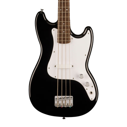 Squier Sonic Bronco Bass - Black with Laurel Fingerboard & White Pickguard